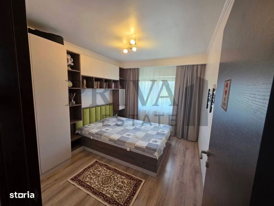 Apartament mobilat si utilat 3 camere, 2 bai, 67 mp, Girocului