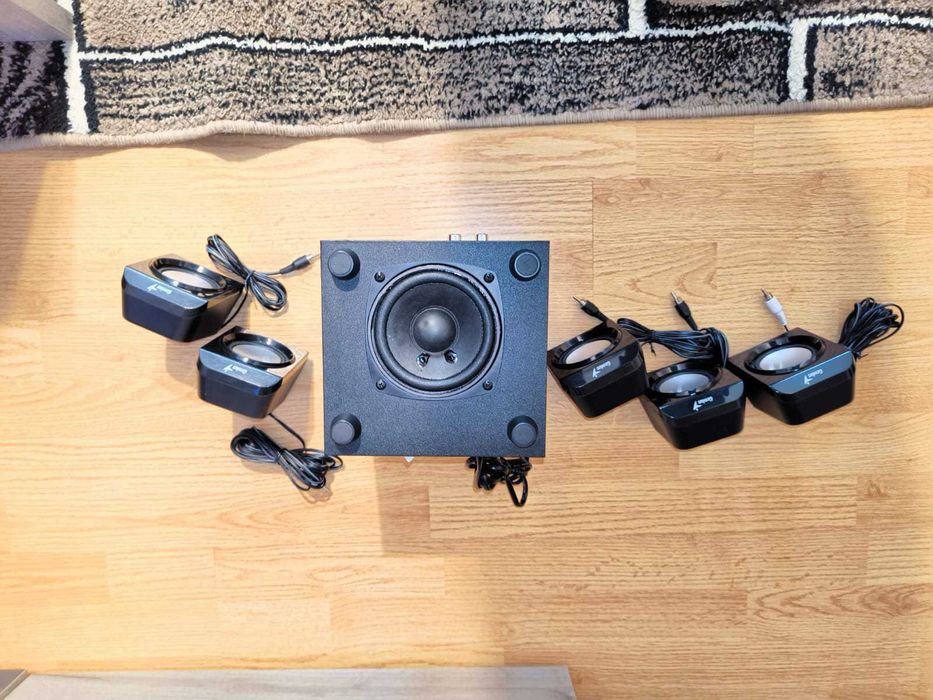 Boxe Genius 5.1, SW-5.1 1020 II,  CA NOU