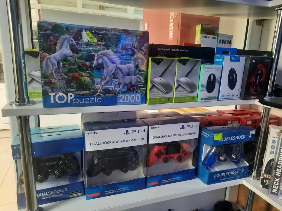 Геймпады Playstation 5, Ps4, Ps3, Xbox360, Ноутбука, Пк