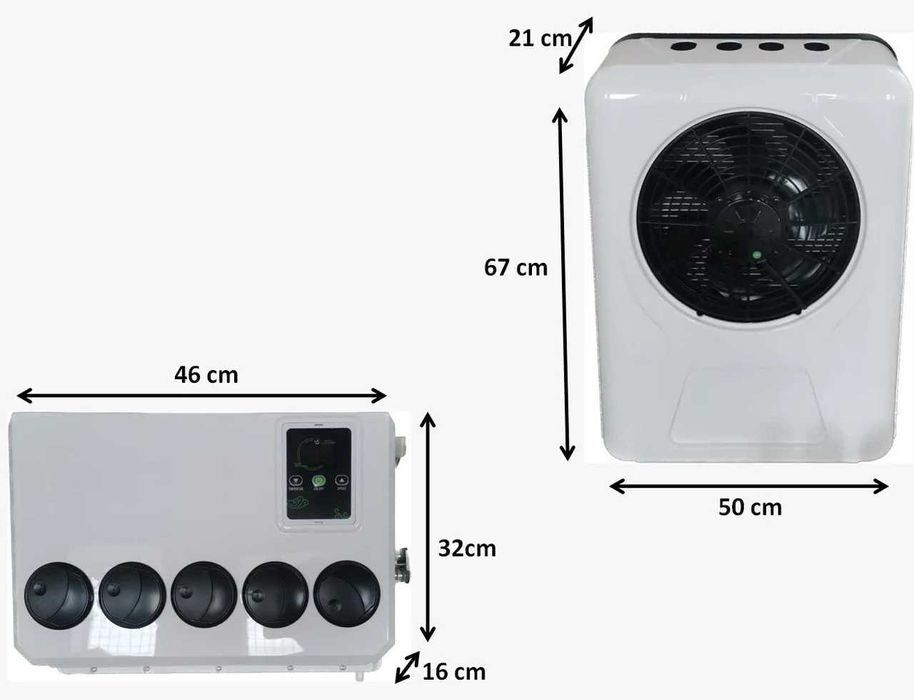 Парковочный электрический кондиционер UC-5 12V