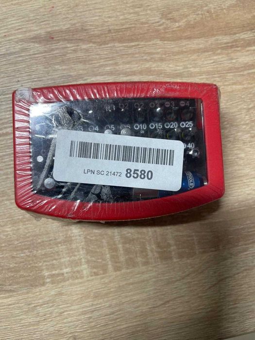 Set de capete de șurubelniță KS Tools - 918.3030 cu torsiune de 1/4" - Suport magnetic pentru capete cu blocare automată - 32 de piese