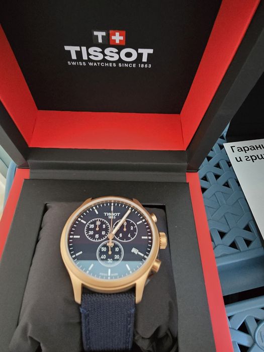 Tissot XL Gold комплект, гаранция