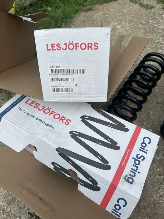 Задни пружини мерцедес w212. LESJOFORS