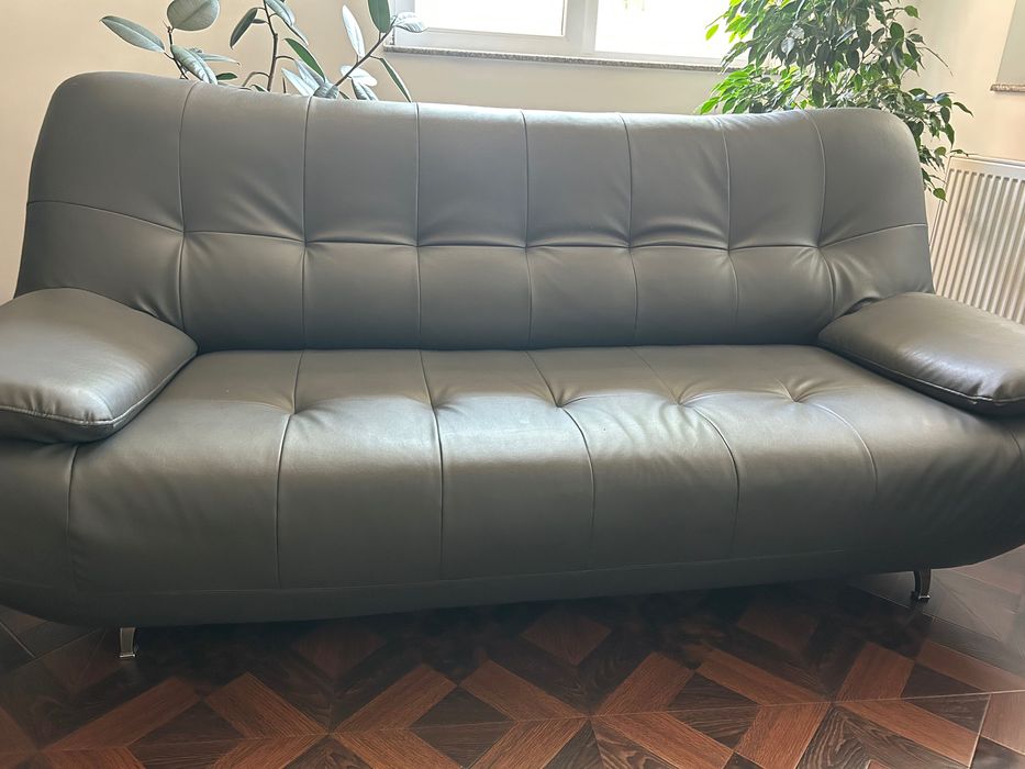 Canapea piele culoarea Gri