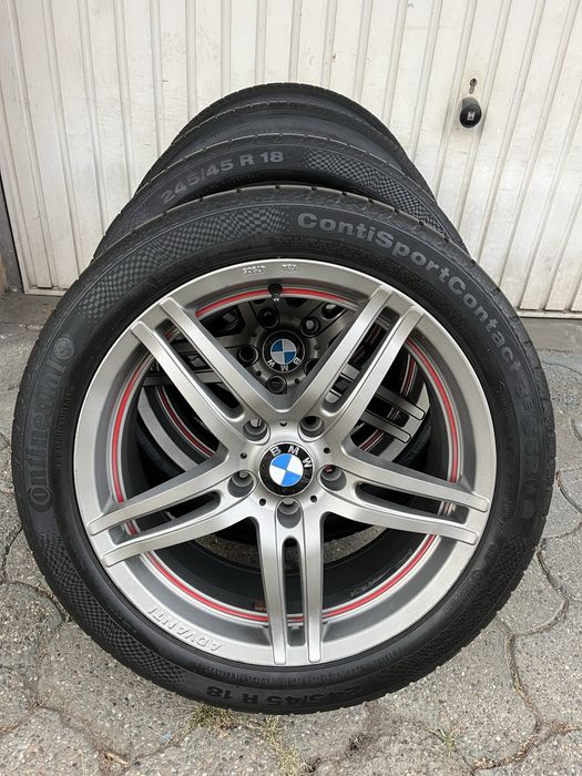 Jante aliaj 5x120mm, anvelope vara 245/45 R18, BMW seria 5, F10, F11