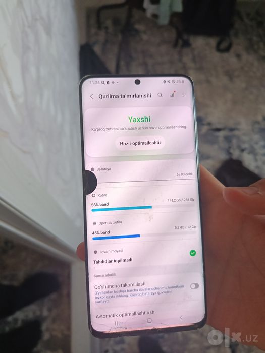 S20 ultra 5G sotiladi