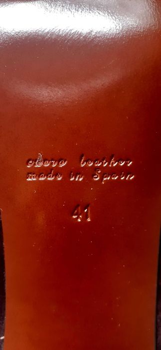 Ghete noi piele intoarsa sùperbe Spania nr.41