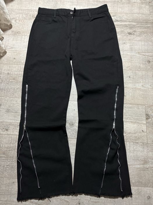 Zip Flared jeans/джинсы флейред/клеш