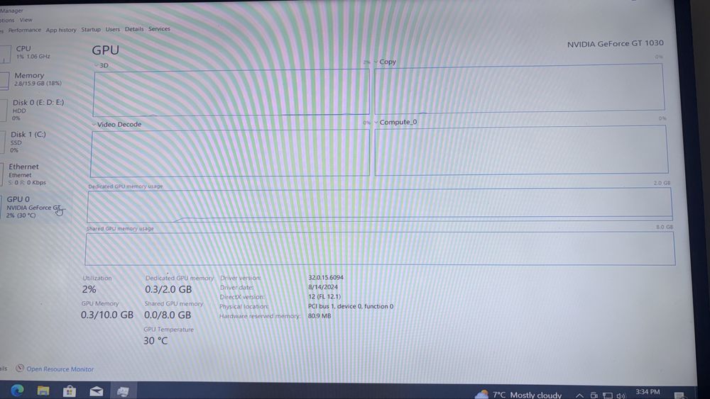Pc i5 cu 16gb ram gt 1030