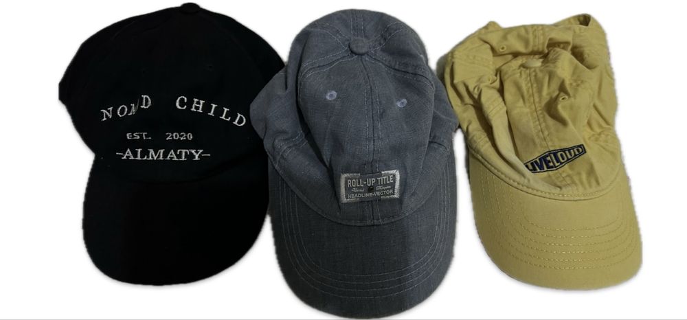 Кепки 3 цвета по 500