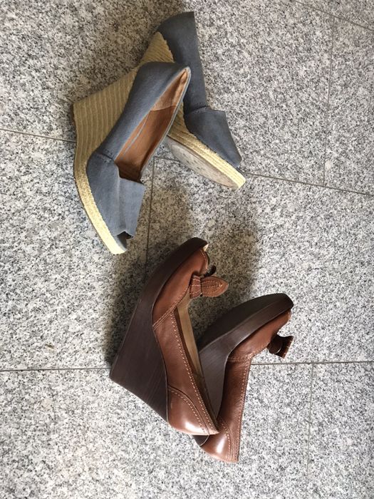 Diane von Furstenberg 39, Зара 39, еспадрили 39 платформа