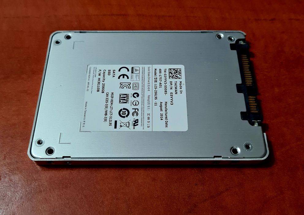 SSD 256 Gb Lite On -2,5 sata 3