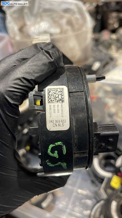 Banda Spira Spirala Airbag Volan Sofer Audi A3 8P 2004 - 2008 Cod 1K0959653 [B3560]