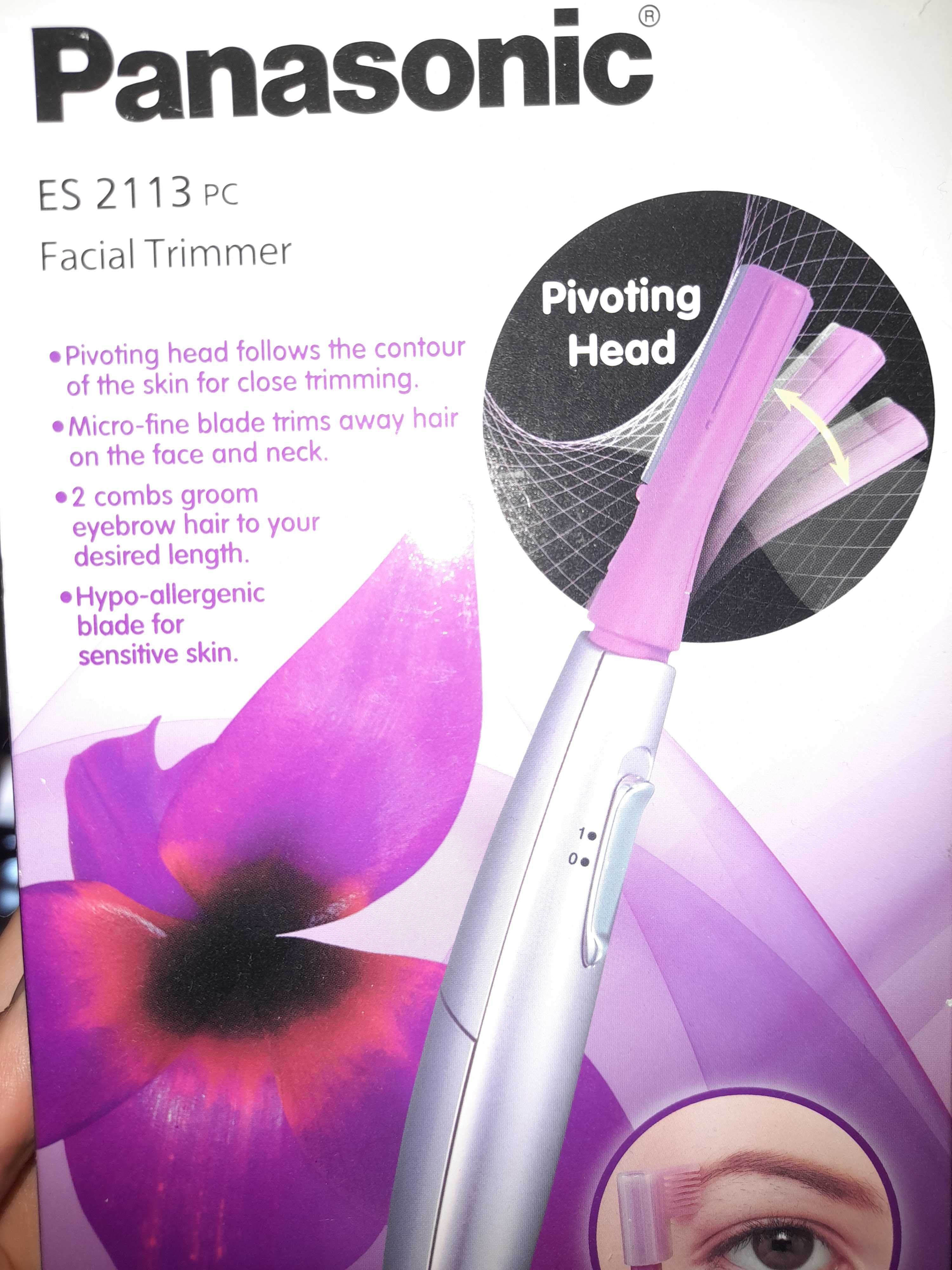 Panasonic es2113 facial on sale trimmer