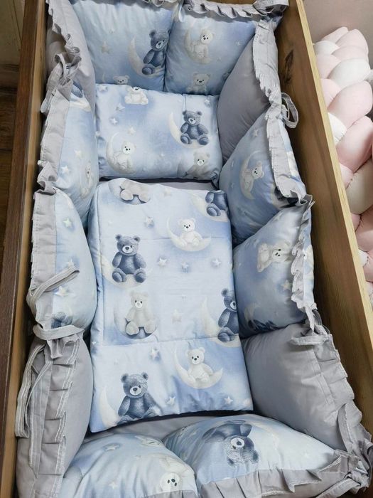 Промо!Бебешки спални комплекти и обиколници за бебешко легло