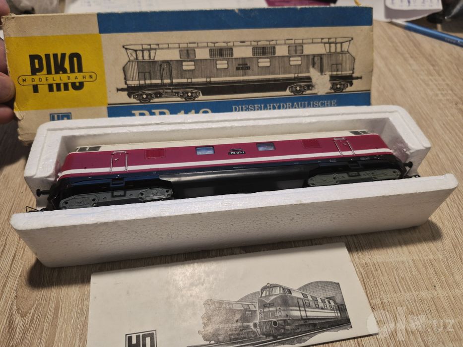 Модель piko тепловоз br118