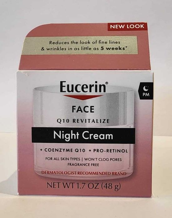 Eucerin ночной крем против морщин с коэнзимом Q10 и проретинолом