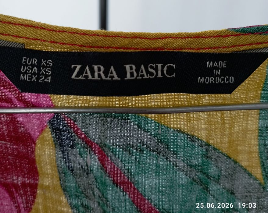 Rochiță din in Zara XS