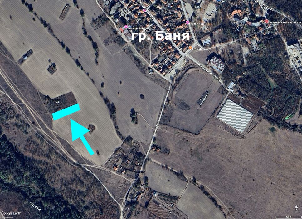 Продава се изгодно парцел в регулация с изтекъл ПУП в гр. Баня