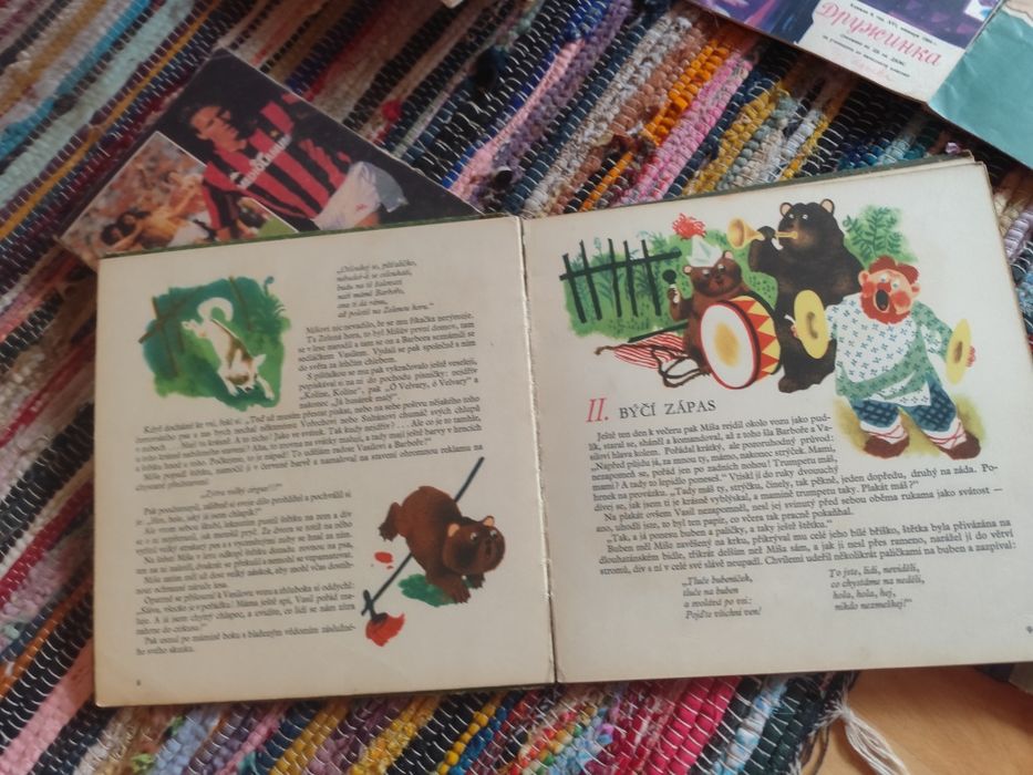 Стари чешки книжки с приказки от 40 те години