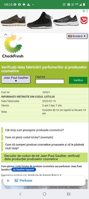 Parfum bărbătesc -Jean Paul Gaultier - Scandal - 100 ml