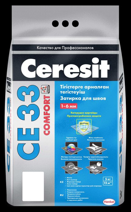 Фуга - Затирка Ceresit