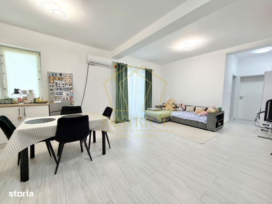 Apartament cu 2 camere mobilat si utilat la etaj intermediar in Giroc