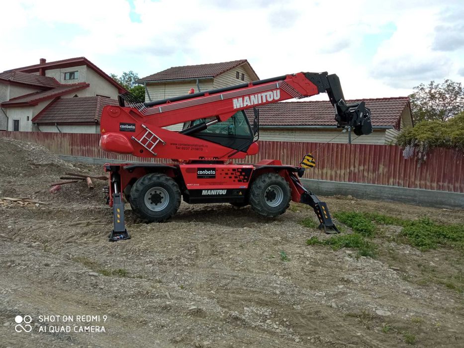 De Vanzare Manipulator telescopic rotativ, Manitou MRT 2145 , 602 ore
