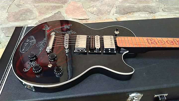 Chitara electrica Rocky/The Black Beauty-Criman Lepa/hand crafted!Nou!