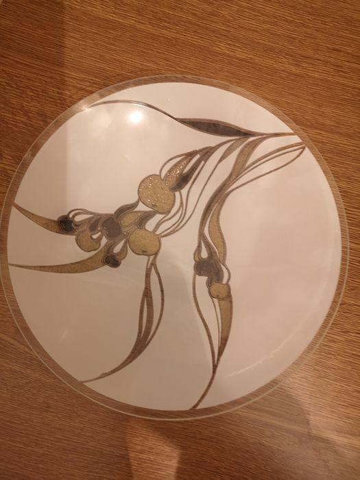 Plafoniere: Murano, lemn și sticla, rezerva de sticla diametru 30 cm