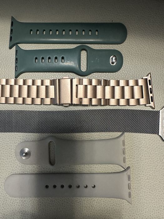 Apple Watch Series 7 41 mm -stare foarte buna,culoare Argintiu ,l