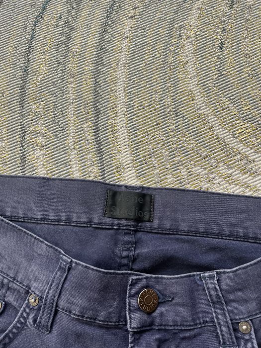 ACNE Studios : Ace Ups Navy -33 размер Slim / Оригинал