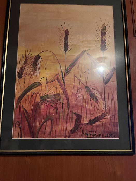 Pictura semnat Munteanu 2005