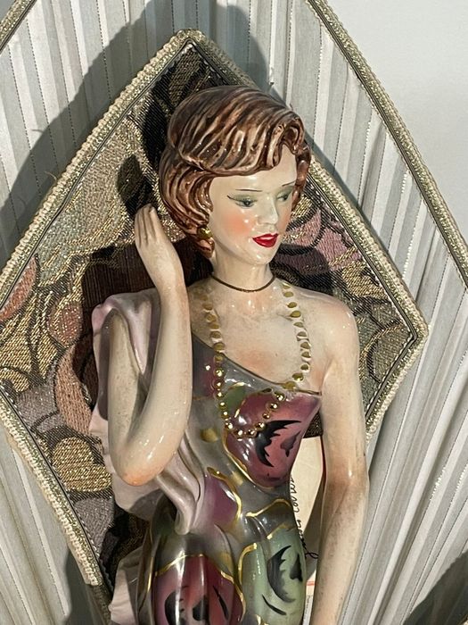 Veioza***porțelan***art_deco