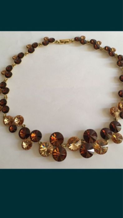 Шикарный Новый набор Колье+Браслет+Серьги