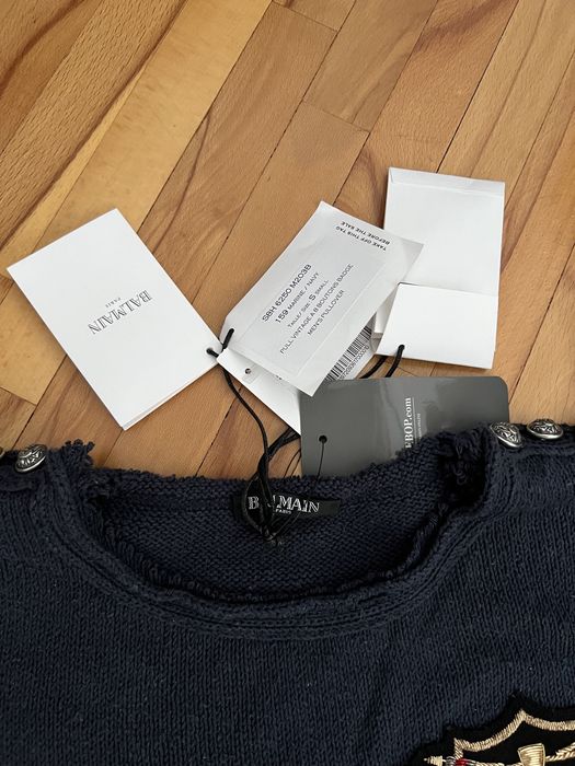 Мъжки пуловери BALMAIN M размер НОВИ