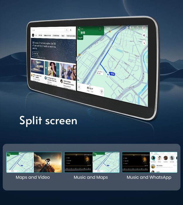 Navigatie Android cu ecran 10,25'' pt. AUDI A4 B8, A5, S5, (2009-2017)