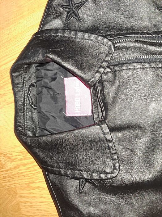 Кожено яке за момиче