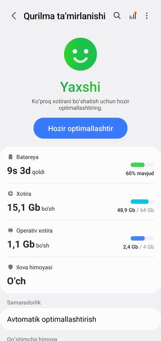 Samsung A 32 kafolati bilan