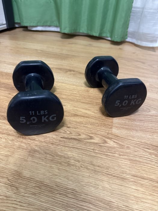 Gantere Decathlon 2 x 5kg