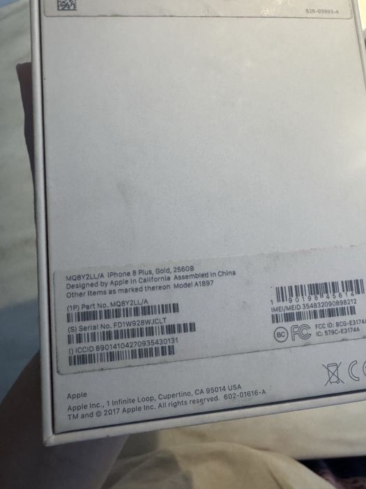 Iphone 8 plus 256 GB Голд