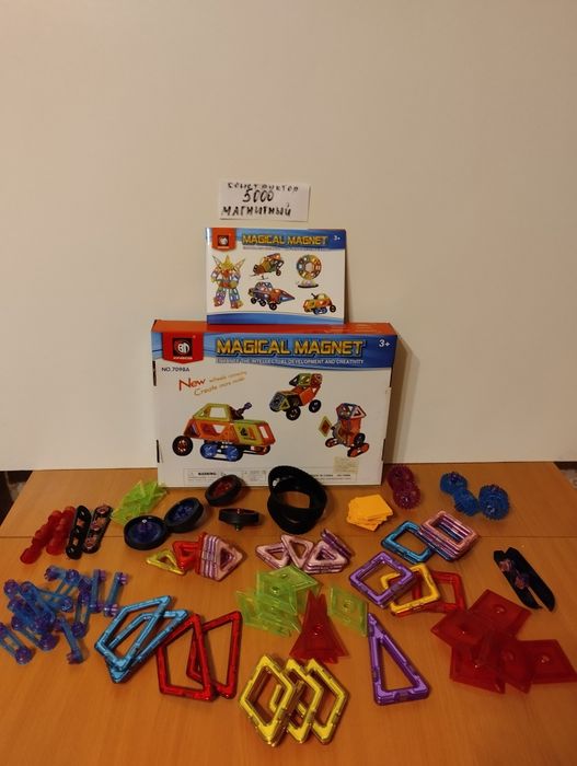 Конструкторы, развивающие игры, пазлы, кубики...