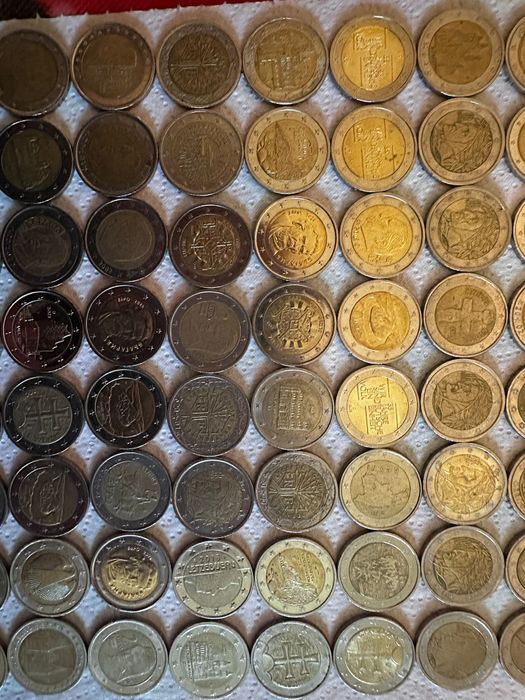 Monede de 1 euro,2 euro