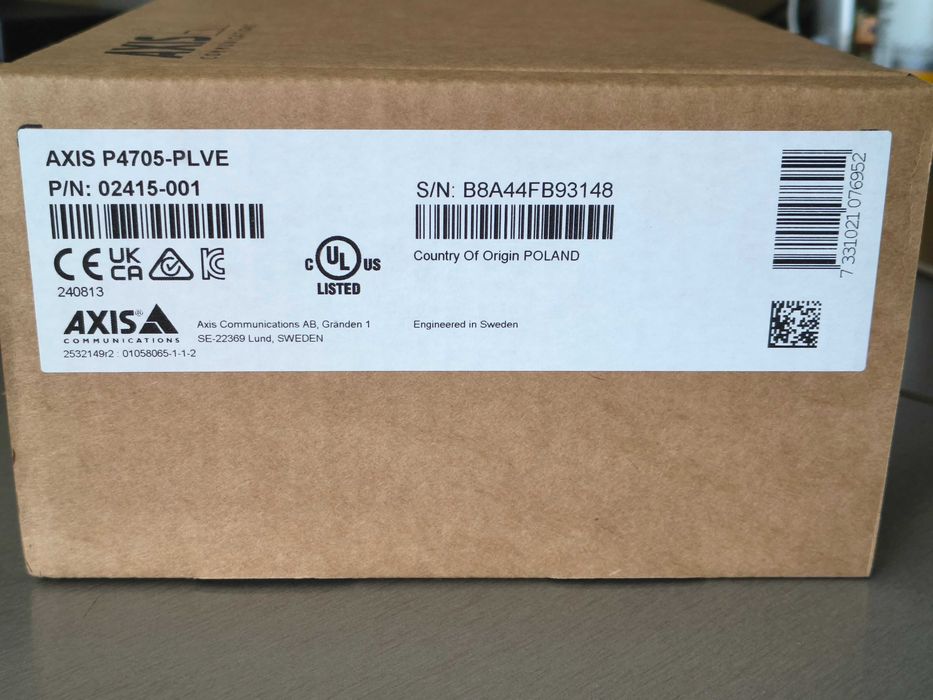 Camera Supraveghere Axis P4705-PLVE sigilata Bucuresti Sectorul 1 • OLX.ro