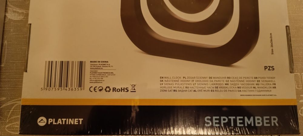 Ceas de perete -2 modele