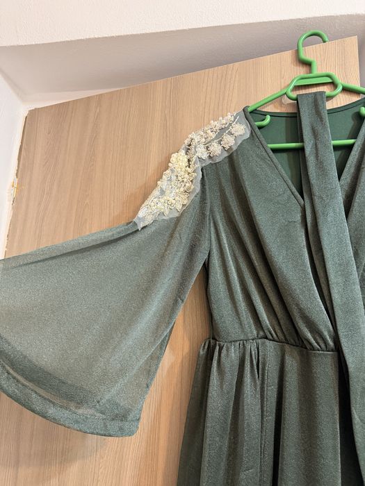 Vand rochie ocazie noua verde Shein M / 38