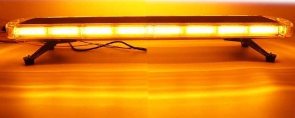Мощна аварийна сигнална лампа 98 см LED ЛЕД блиц маяк буркан лед бар 12-24V със 16 режима