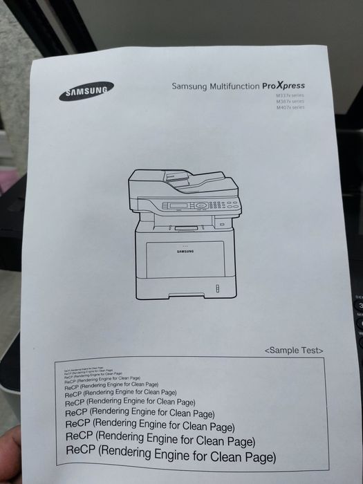 Samsung ProXpress M3870FD
принтер, сканер, копир