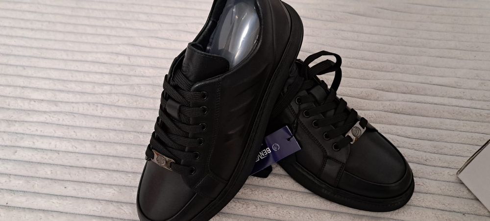 Pantofi sport din piele