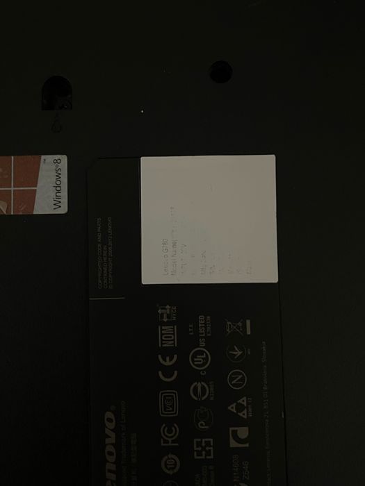 Ноубук Lenova G780